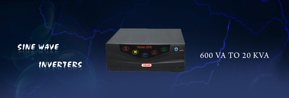 Volcon power systems - banner of sine wave Inverter